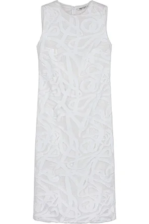 PORTS 1961 Mellemlang blondekjole