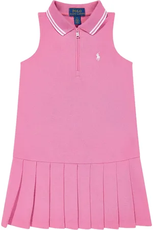 Ralph Lauren Plisseret polokjole
