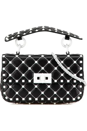 VALENTINO GARAVANI Lille Free Rockstud Spike satchel-taske i lammeskind fra 2000-2017