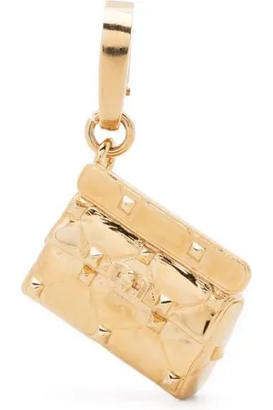 VALENTINO GARAVANI Quiltet Rockstud taske-vedhæng