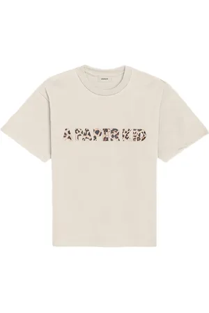 A PAPER KID T-shirt med logotryk