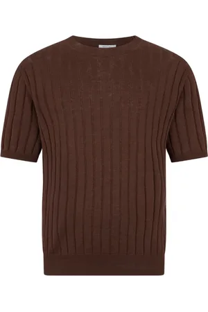 Boglioli Ribstrikket T-shirt