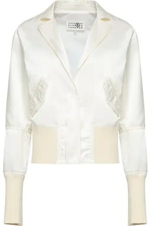 Maison Margiela Bomberjakke i satin-finish