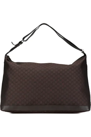 Gucci XL rejsetaske i GG-nylon fra 2000-2015