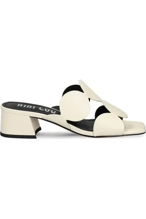 Bibi Lou 40 mm mules i læder