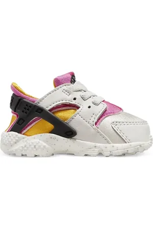 Nike Huarache Run Light Bone/Lethal Pink sneakers