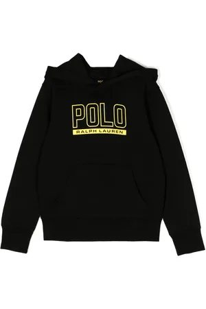 Ralph Lauren Hættetrøje i jersey med logotryk