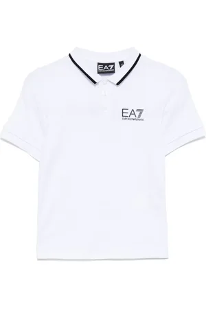 EA7 Polo med logotryk