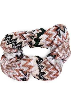 Missoni Zigzagvævet hårelastik