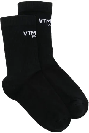 VTMNTS Strømper i intarsiastrik med logo