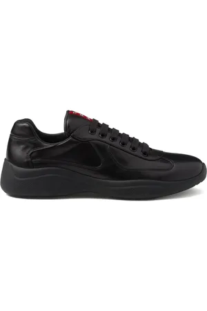 Prada Americas Cup-sneakers i læder