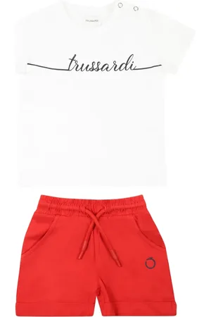Trussardi Shortssæt med logotryk