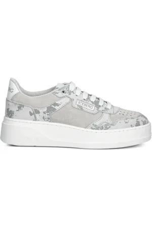 Iceberg Sneakers med plateausål og kamuflagetryk