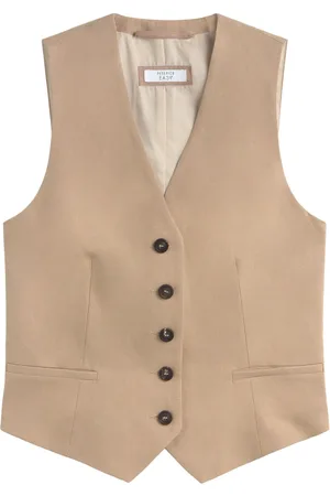 PESERICO SIGN Vest med V-hals