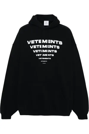 Vetements Hættetrøje med logotryk