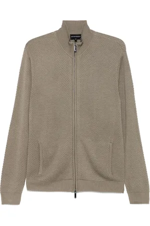 Emporio Armani Cardigan med lynlås