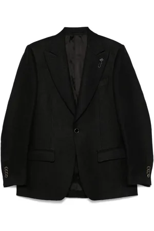 LARDINI Blazer med broche-detalje