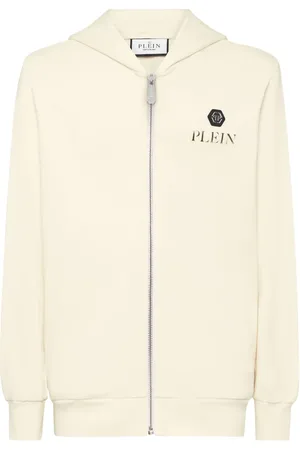 Philipp Plein Basic Plein Old Dye hættetrøje med lynlås