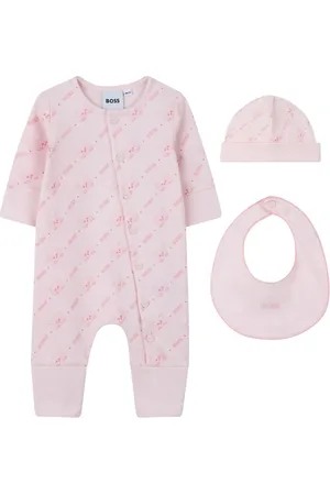 HUGO BOSS Babydragt-sæt med logotryk