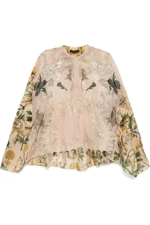 BIYAN Broderet bluse