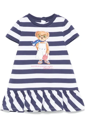 Ralph Lauren Kjole med Polo Bear-motiv