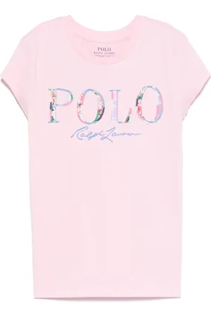 Ralph Lauren T-shirt med logobroderi