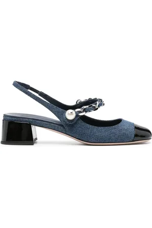 Miu Miu 37mm denim-pumps