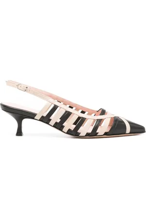 ANNA F. 60mm pumps i læder