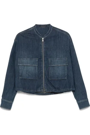 Luisa Cerano Bomberjakke i denim