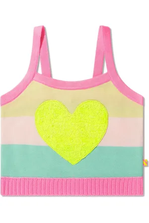 Billieblush Stribet tanktop i strik
