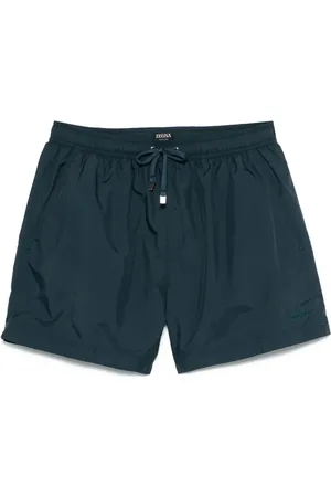 Ermenegildo Zegna Badeshorts med broderet logo