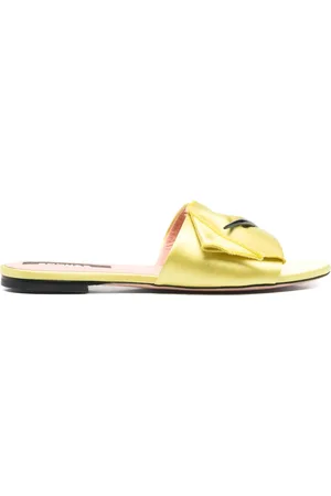 Rochas Sandaler i satin