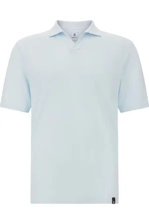 Boggi Milano Polo med meleret effekt