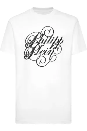Philipp Plein T-shirt med Plein Coursive-broderi