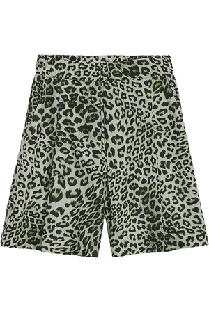 A PAPER KID Shorts med leopardtryk