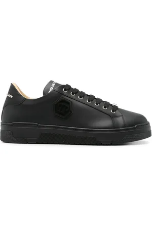 Philipp Plein Sneakers med sekskantet logo