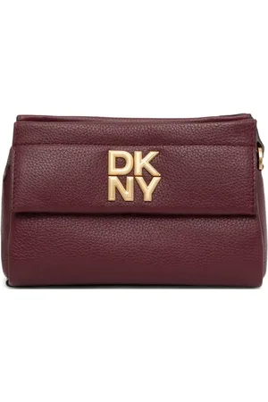 DKNY Crossbody-taske i læder