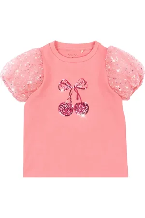 Konges Sløjd T-shirt med pailletudsmykning