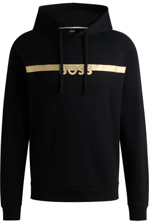 HUGO BOSS Hættetrøje med logotryk