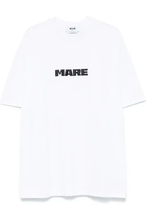 Msgm T-shirt med logobroderi