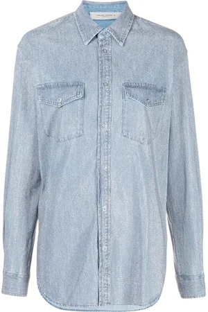 Golden Goose Denimskjorte med nitter