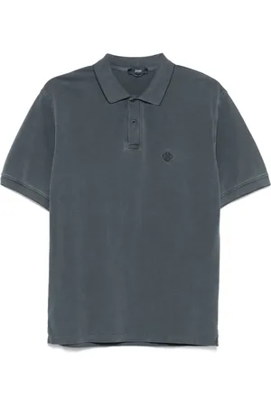 HERNO Polo med broderet logo