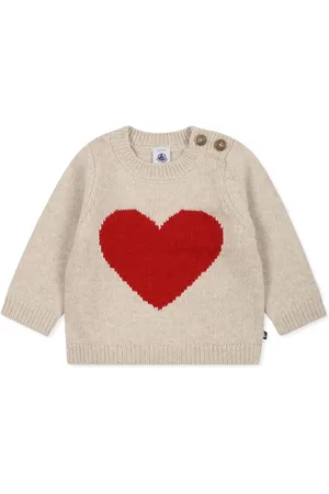 Petit Bateau Trøje med hjerte