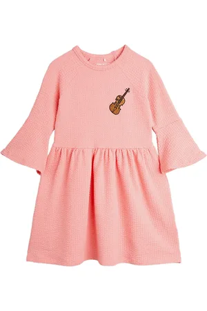 Mini Rodini Violin-broderet kjole