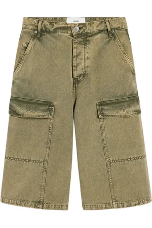 Ami Bermuda-shorts med brede ben