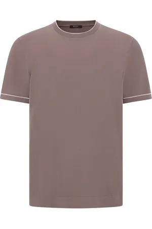 Boggi Milano Finstrikket T-shirt