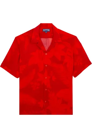 Vilebrequin Flower Power skjorte