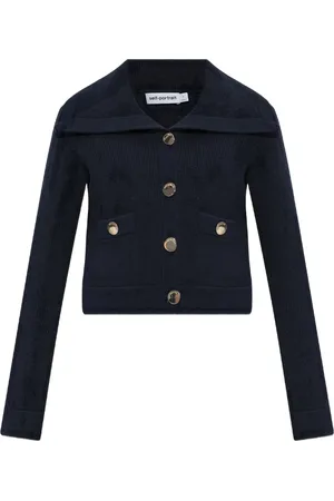 Self-Portrait Strækbar cardigan