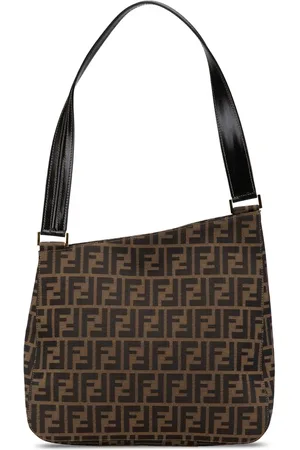 Fendi 2000-2010 Zucca Canvas skuldertaske