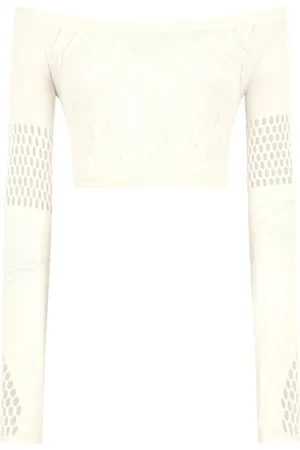 Roberto Cavalli Cropped top i løs strik